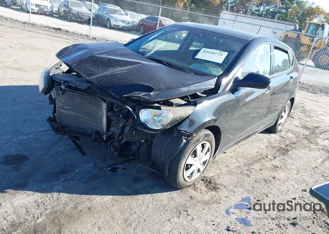 2012 Hyundai Accent Gs from USA, damaged, VIN KMHCT5AE6CU045643